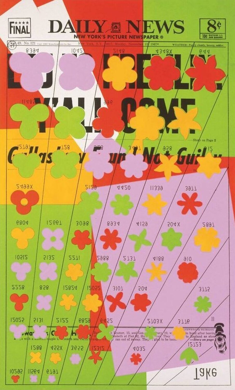 Daily News F. and S. IIIB.1 Andy Warhol Druck zu verkaufen