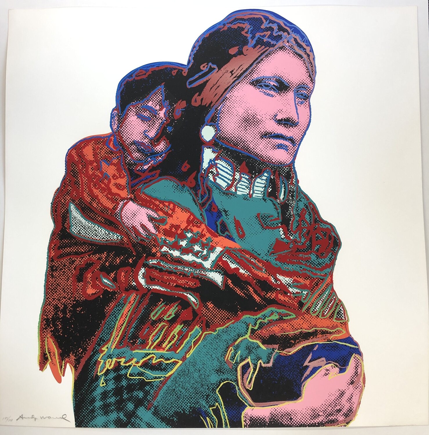 Mother and Child (F. & S. II.383) Andy Warhol Druck zu verkaufen