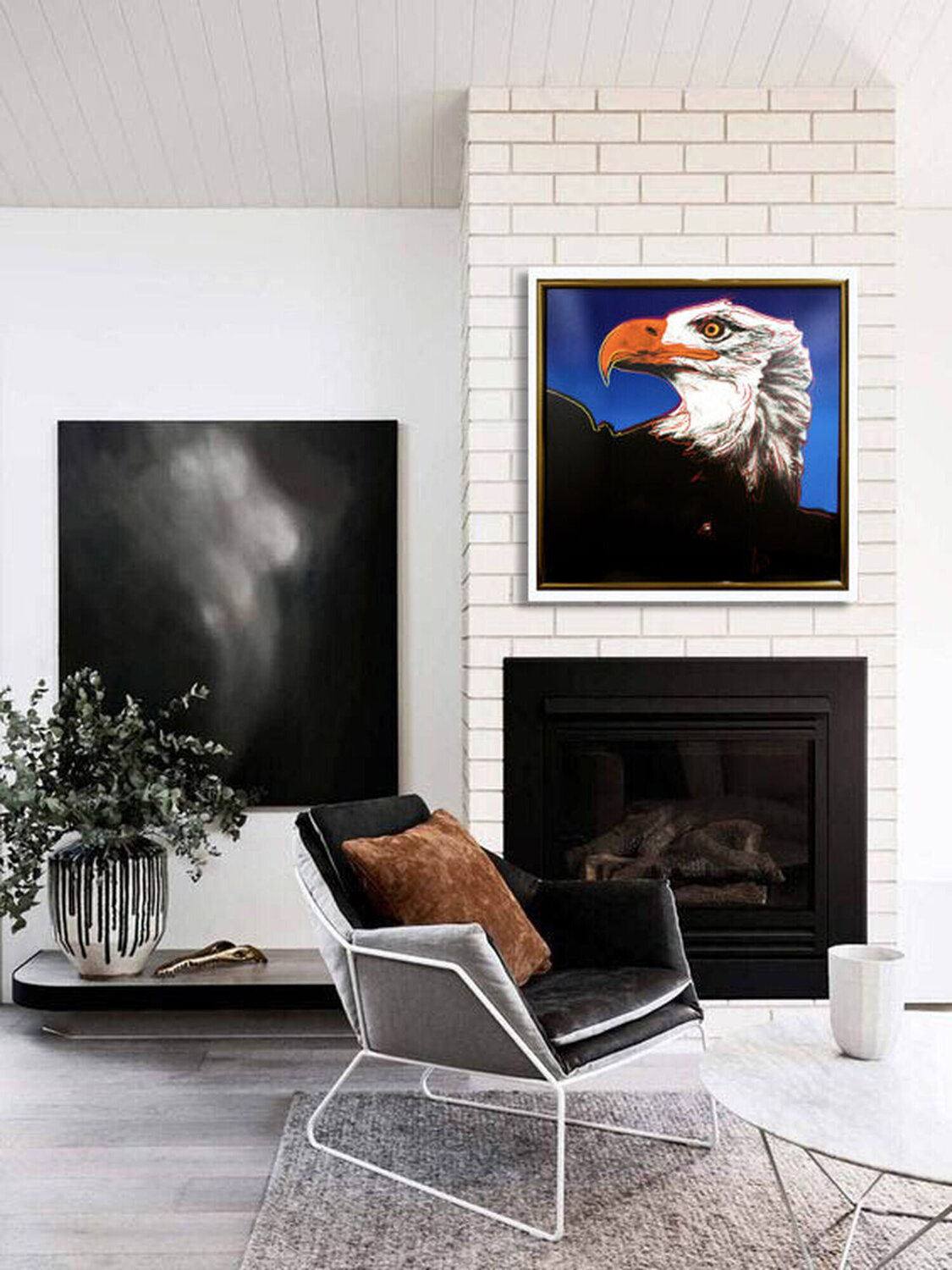 Bald Eagle, from Endangered Species Andy Warhol Afdruk te koop
