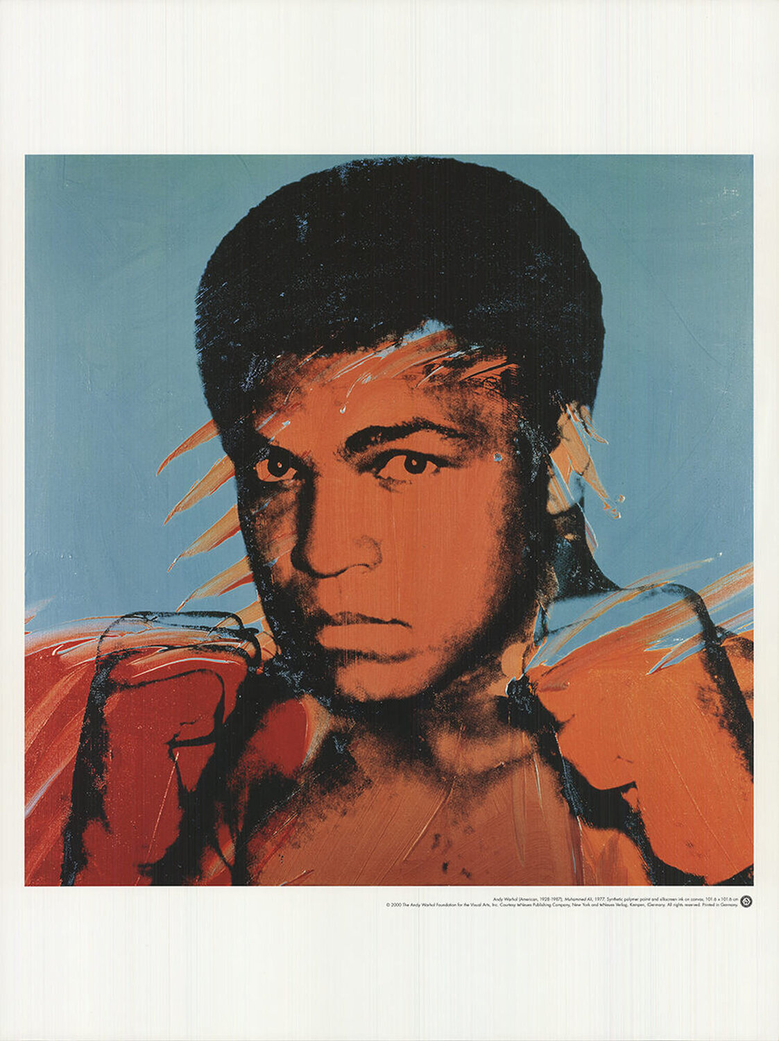 Muhammad Ali Andy Warhol Stampa in vendita