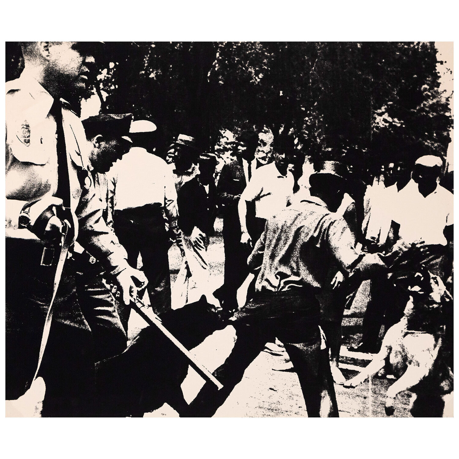 Birmingham Race Riots Andy Warhol Afdruk te koop