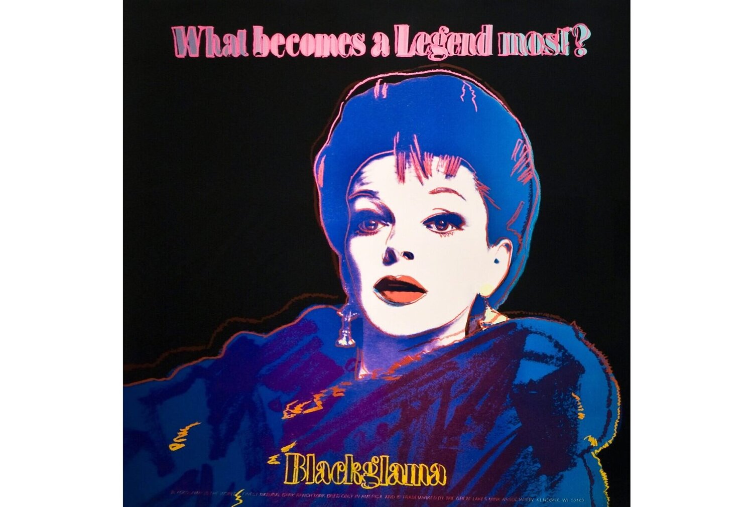 Blackgama (Judy Garland) (F&S II.351) Andy Warhol Druck zu verkaufen