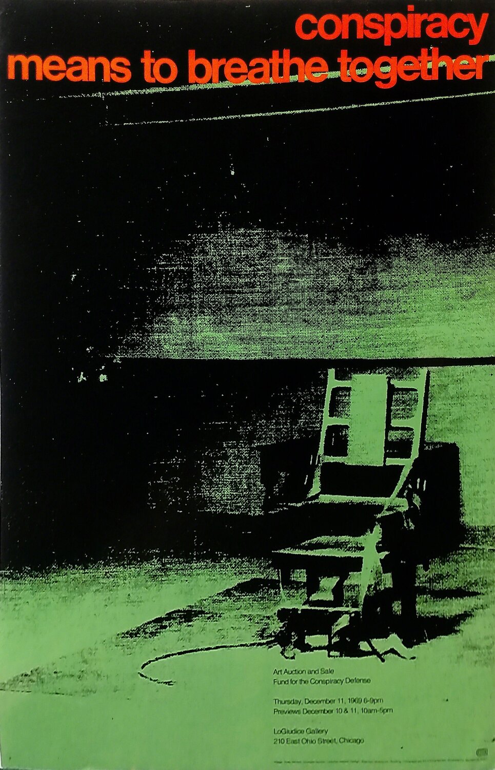 CONSPIRACY MEANS TO BREATHE TOGETHER Andy Warhol Druck zu verkaufen