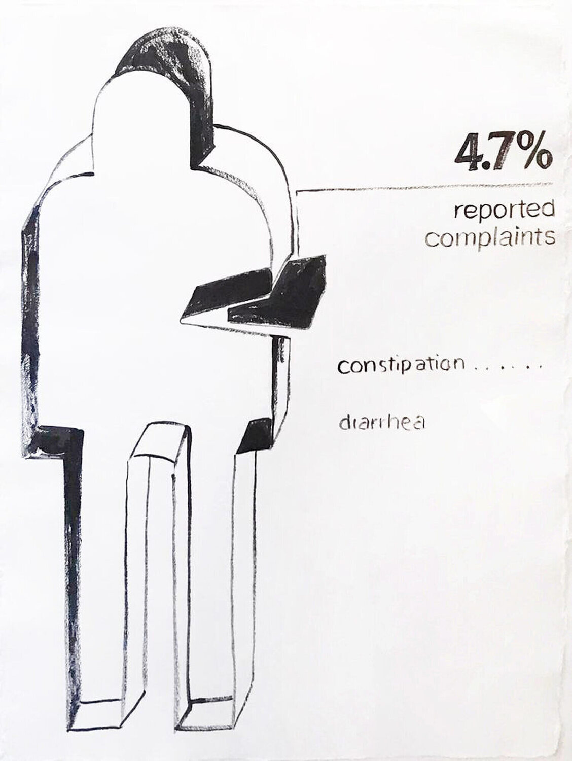 Constipation Diarrhea Andy Warhol Work on Paper for sale