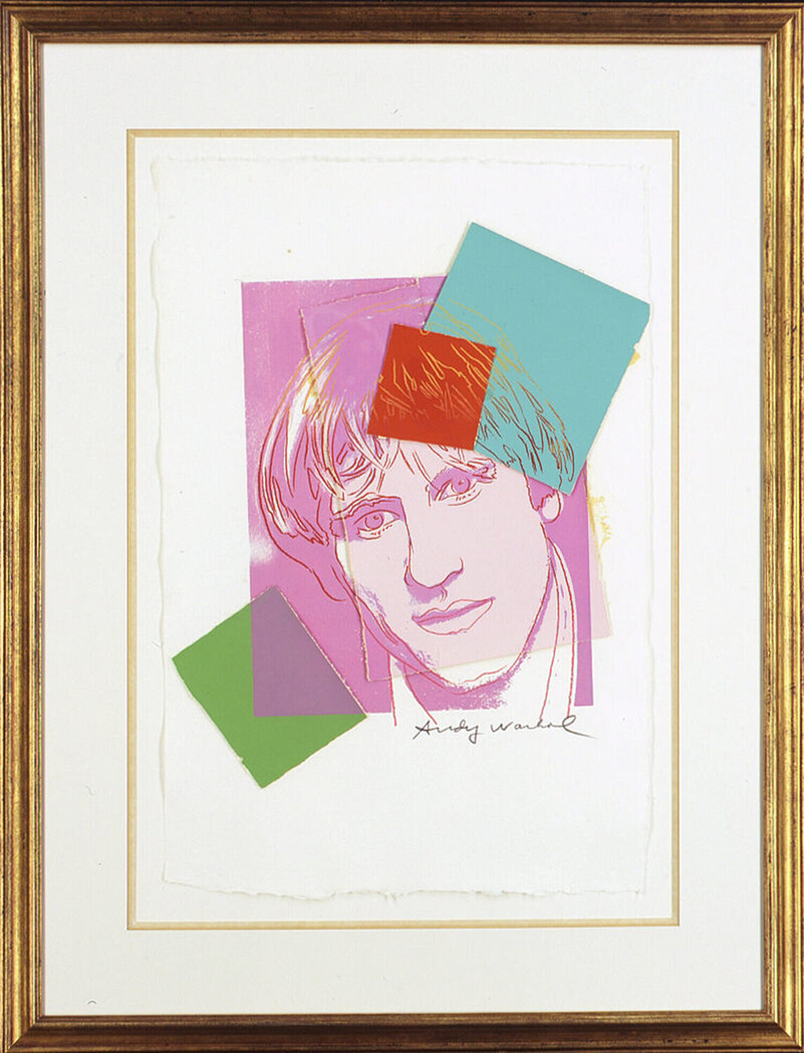 GERARD DEPARDIEU Andy Warhol Stampa in vendita