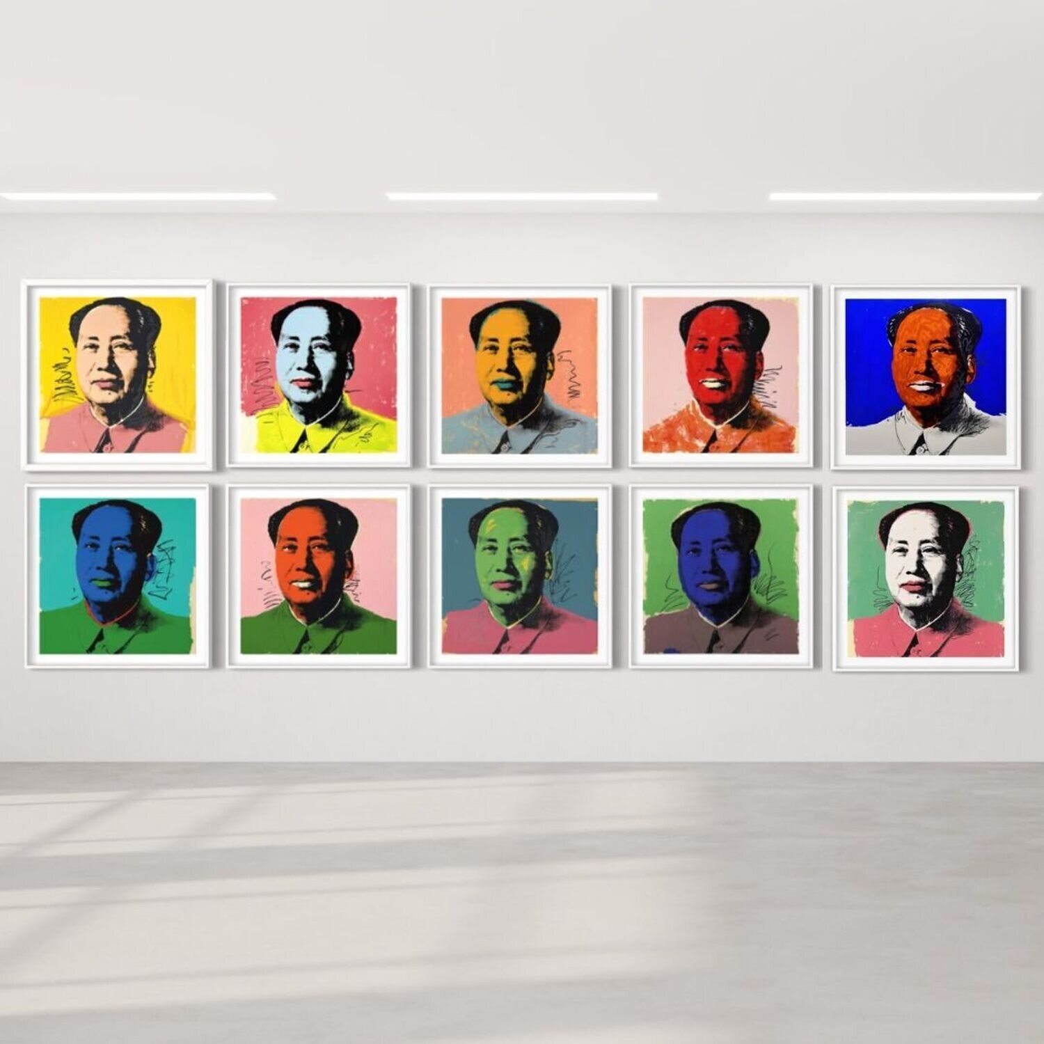 Chairman Mao (F&S II. 90-99) Andy Warhol Druck zu verkaufen