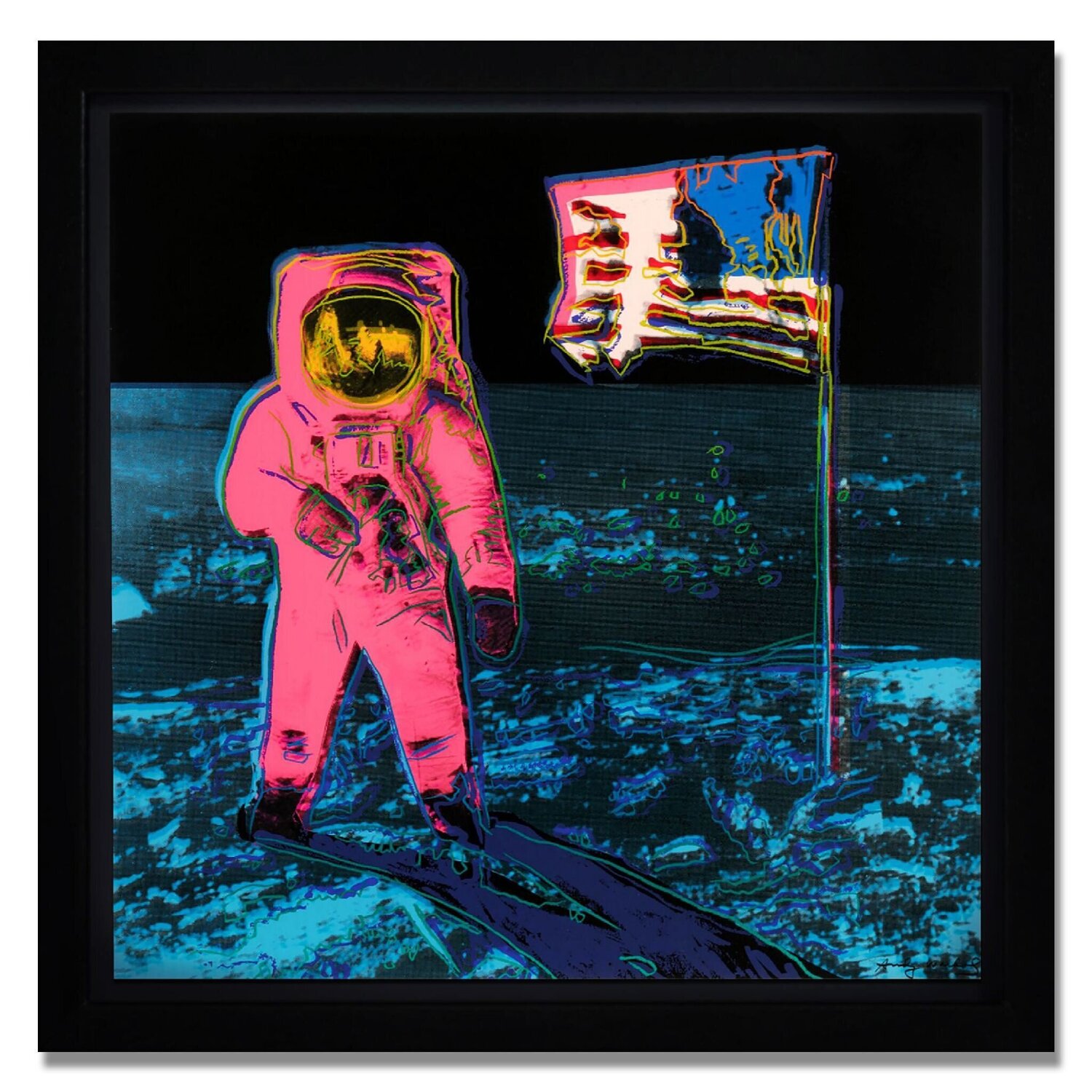 Moonwalk (FS: II. 405 - Pink) Andy Warhol Stampa in vendita
