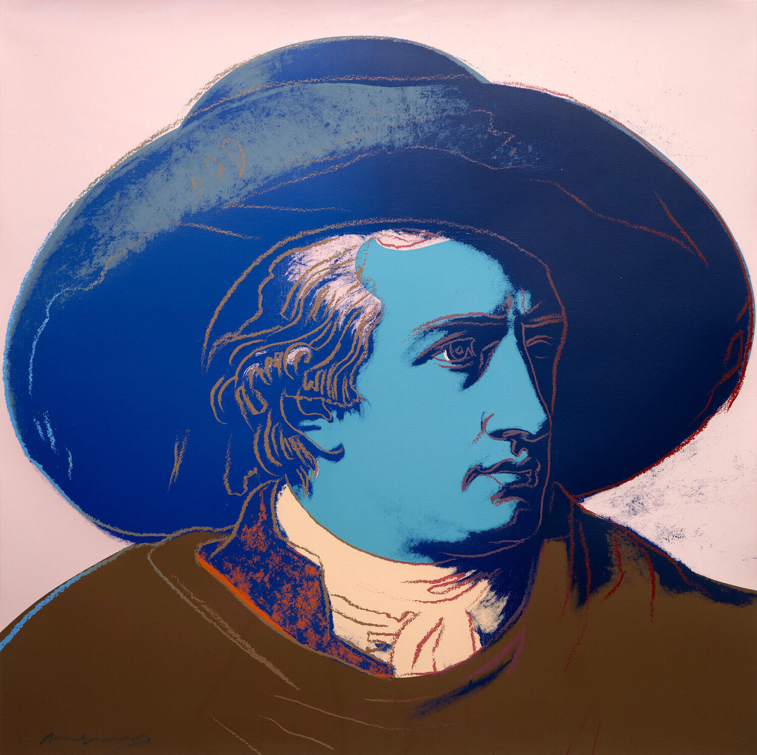 Goethe Andy Warhol Afdruk te koop