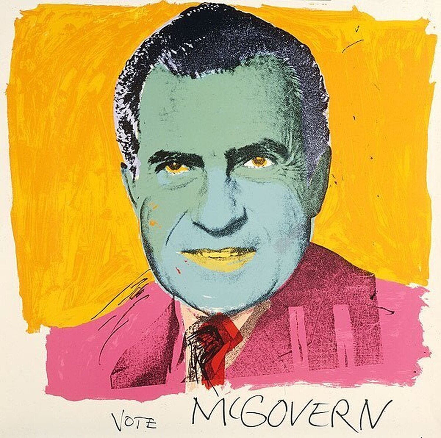 Vote McGovern Andy Warhol Afdruk te koop