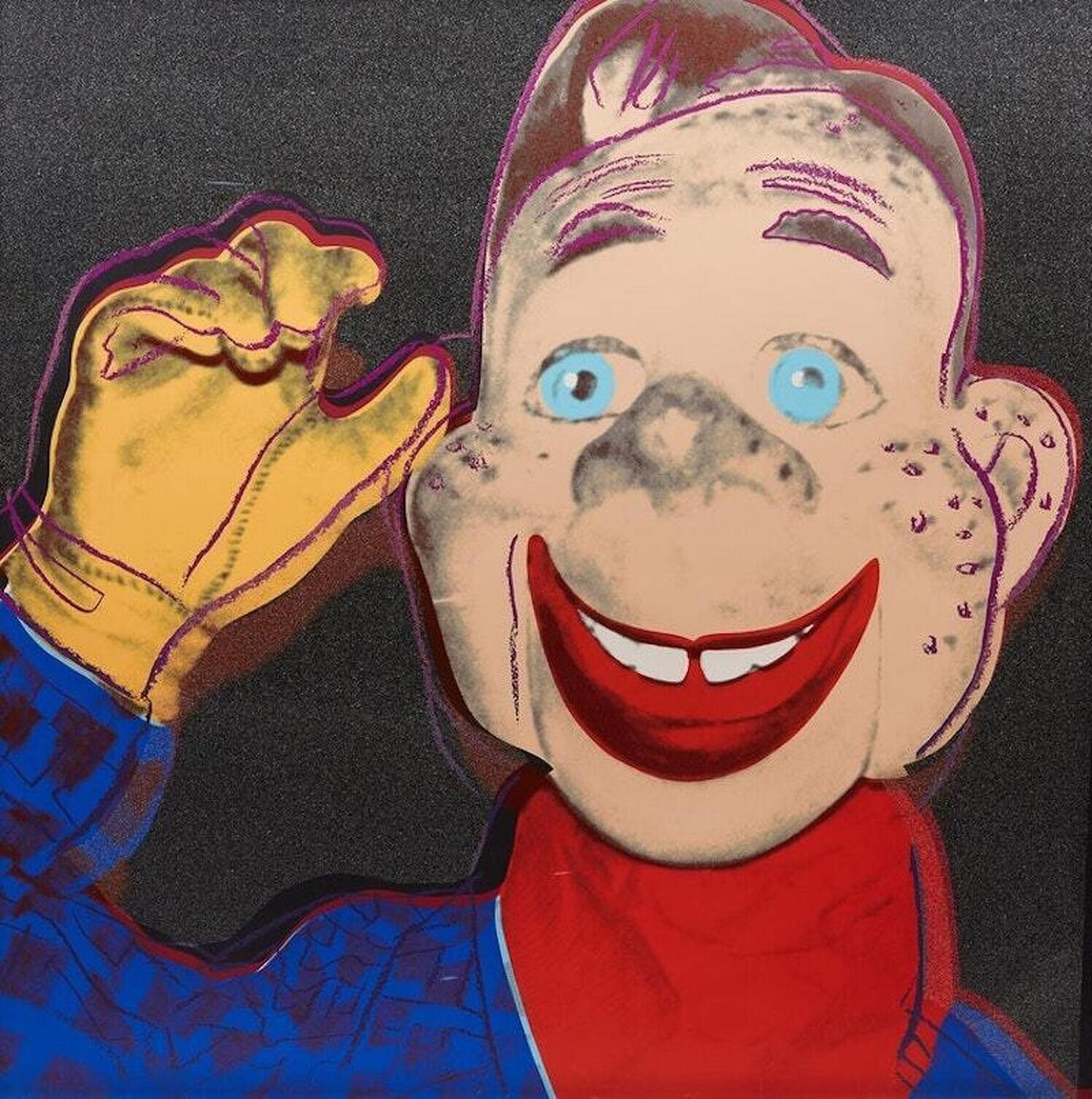 Howdy Doody Andy Warhol Afdruk te koop