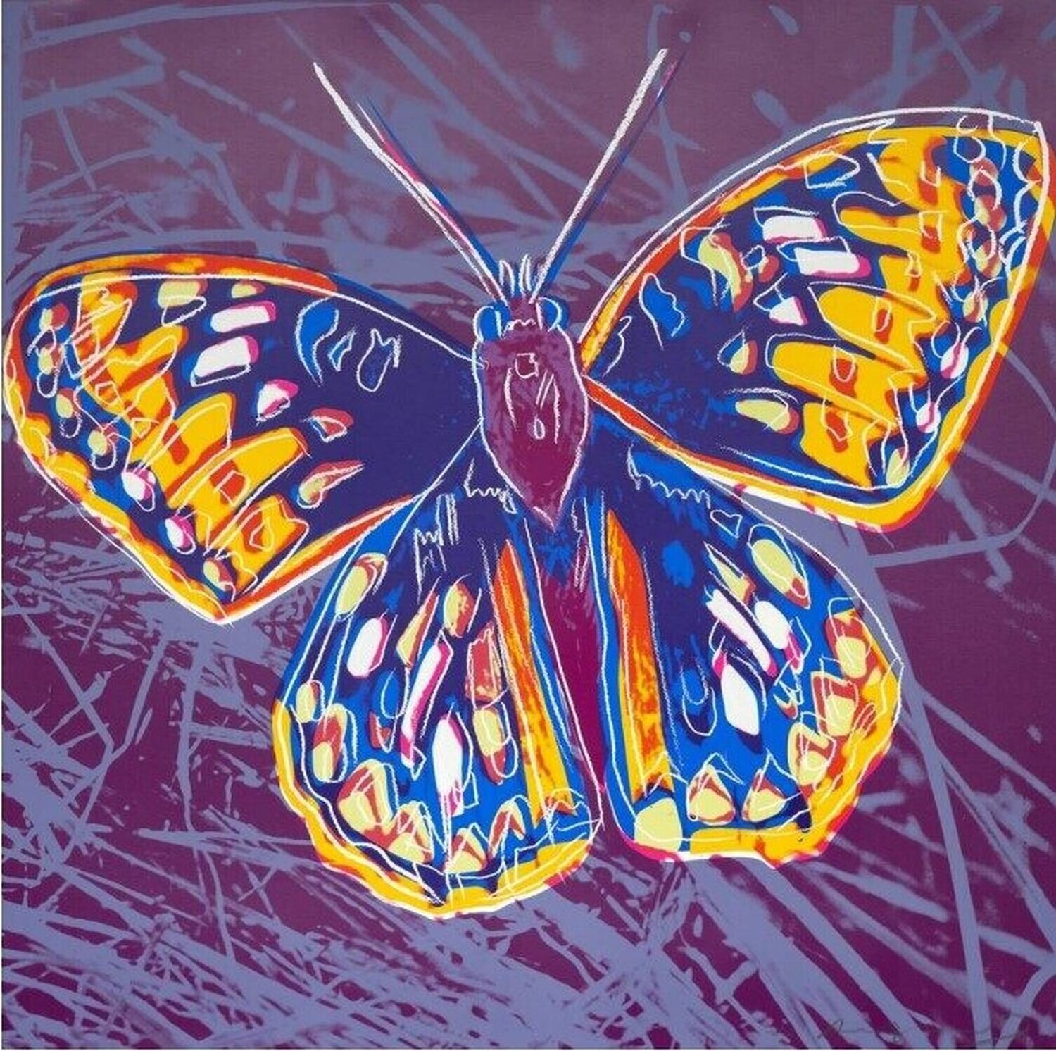 San Francisco Silverspot (F&S II. 298) Andy Warhol Druck zu verkaufen