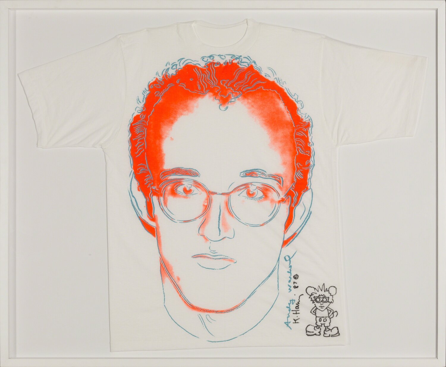 Keith Haring T-shirt Andy Warhol Altri media in vendita
