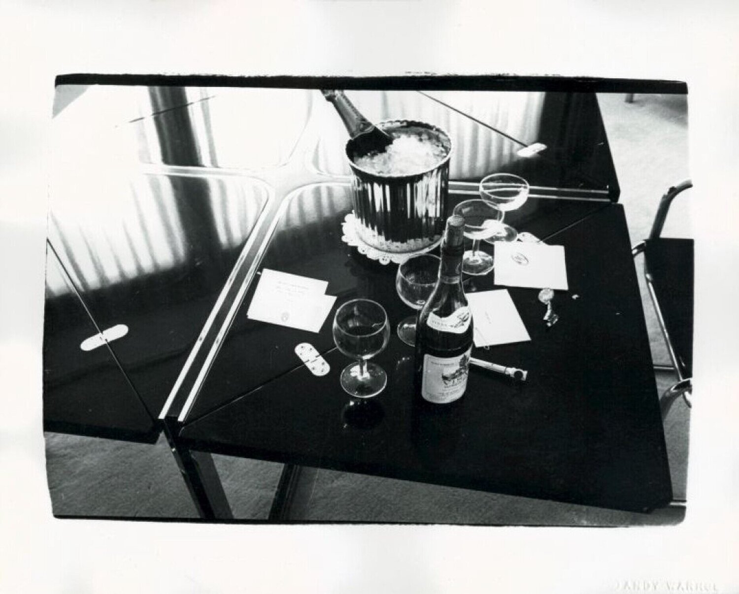 Table Setting Andy Warhol Photographie à vendre