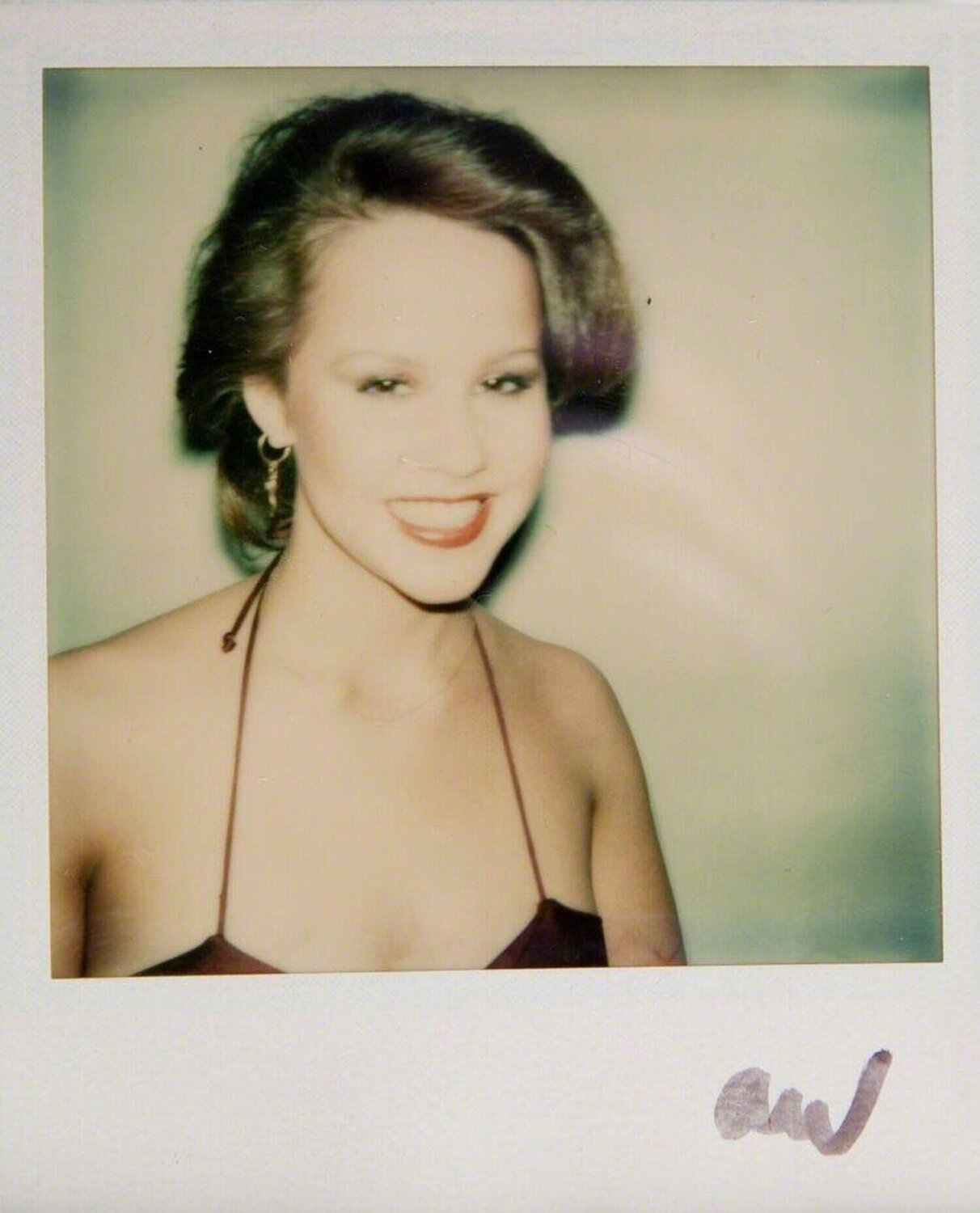 Polaroid Photograph of Linda Blair Andy Warhol Fotografie zu verkaufen