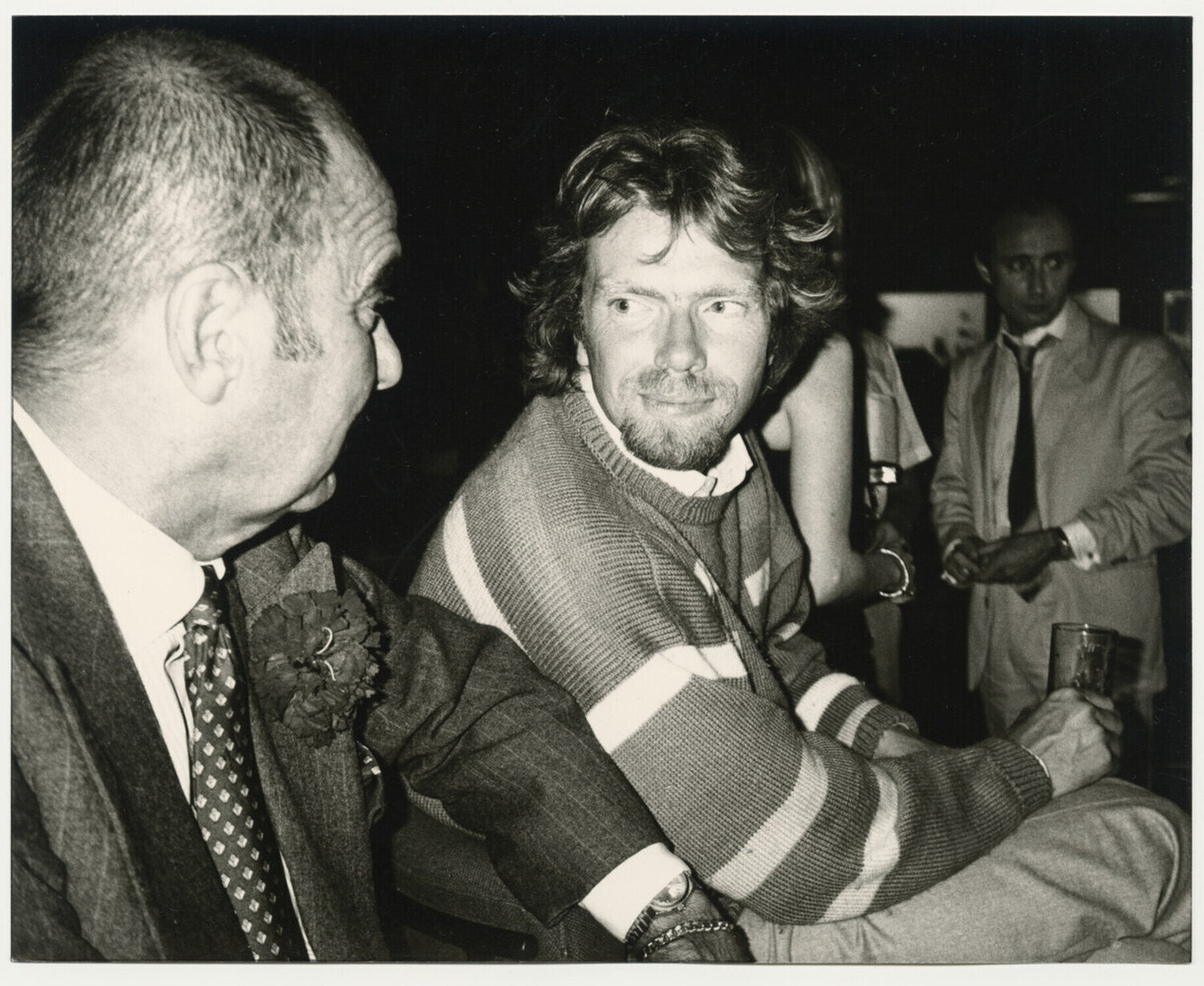 Richard Branson Andy Warhol Photographie à vendre