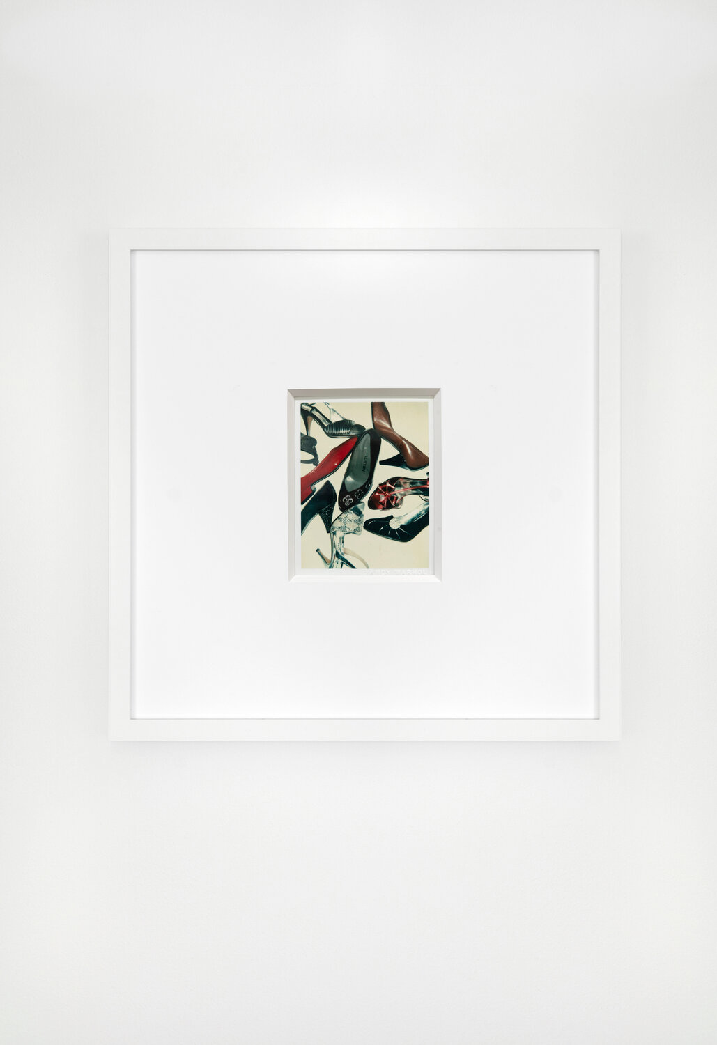 Polaroid of Shoes by Andy Warhol Andy Warhol Fotografia in vendita