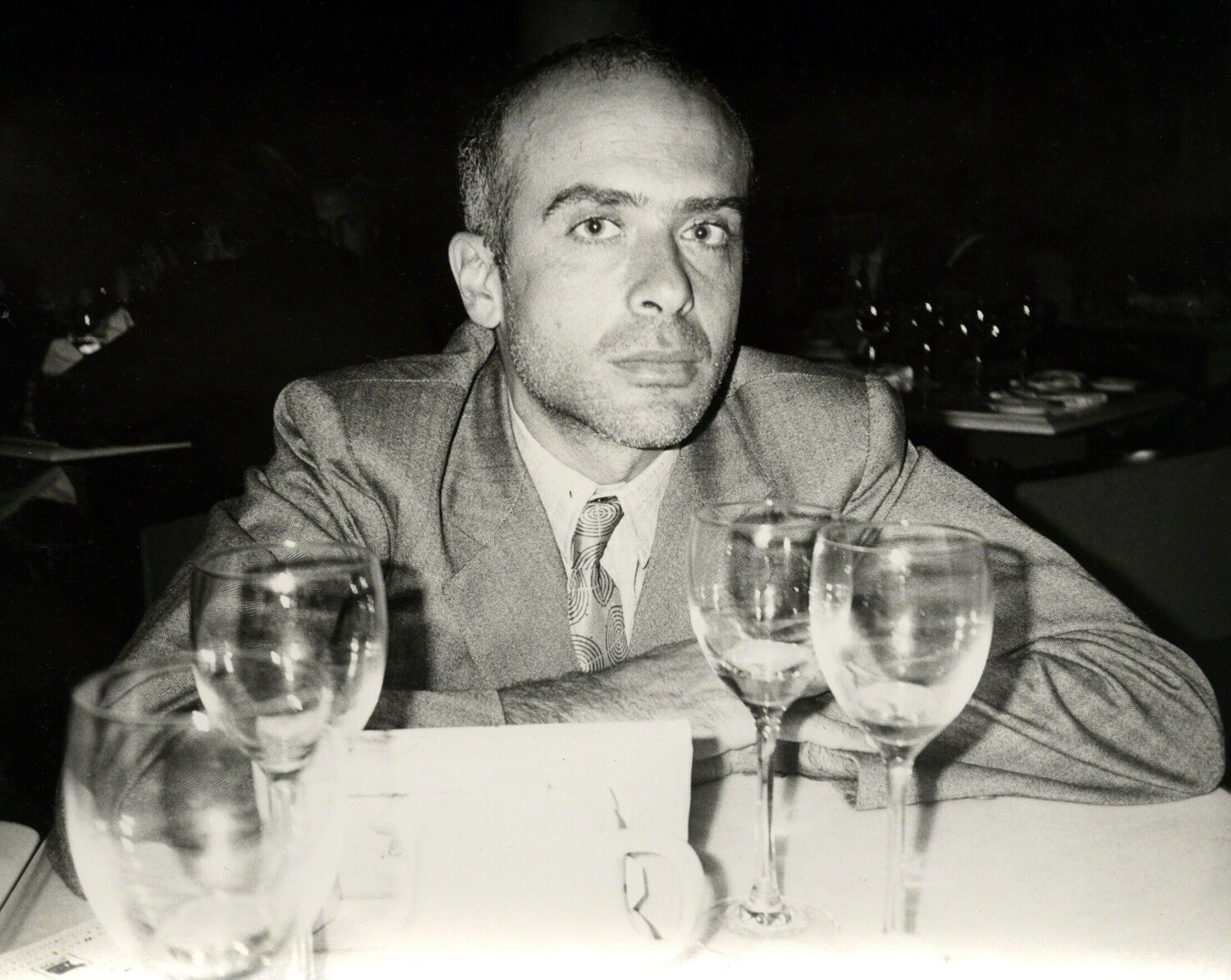 Francesco Clemente at Cafe Roma Andy Warhol Fotografia in vendita