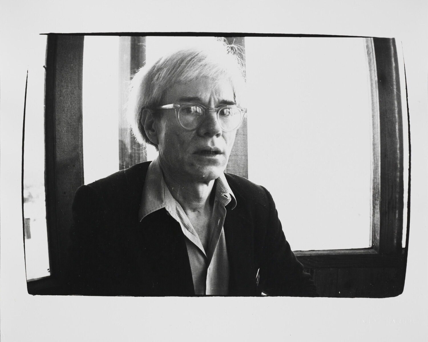 Gelatin silver print of Self-Portrait by Andy Warhol Andy Warhol Fotografie zu verkaufen