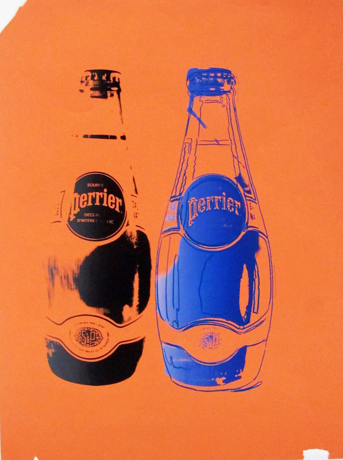 Perrier Andy Warhol Afdruk te koop