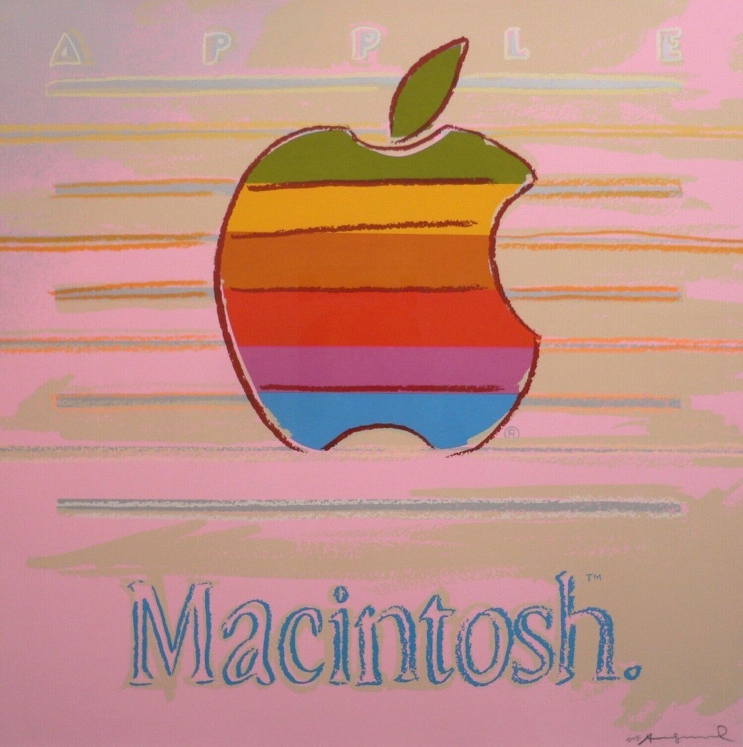 Apple (FS II.359) Andy Warhol Stampa in vendita