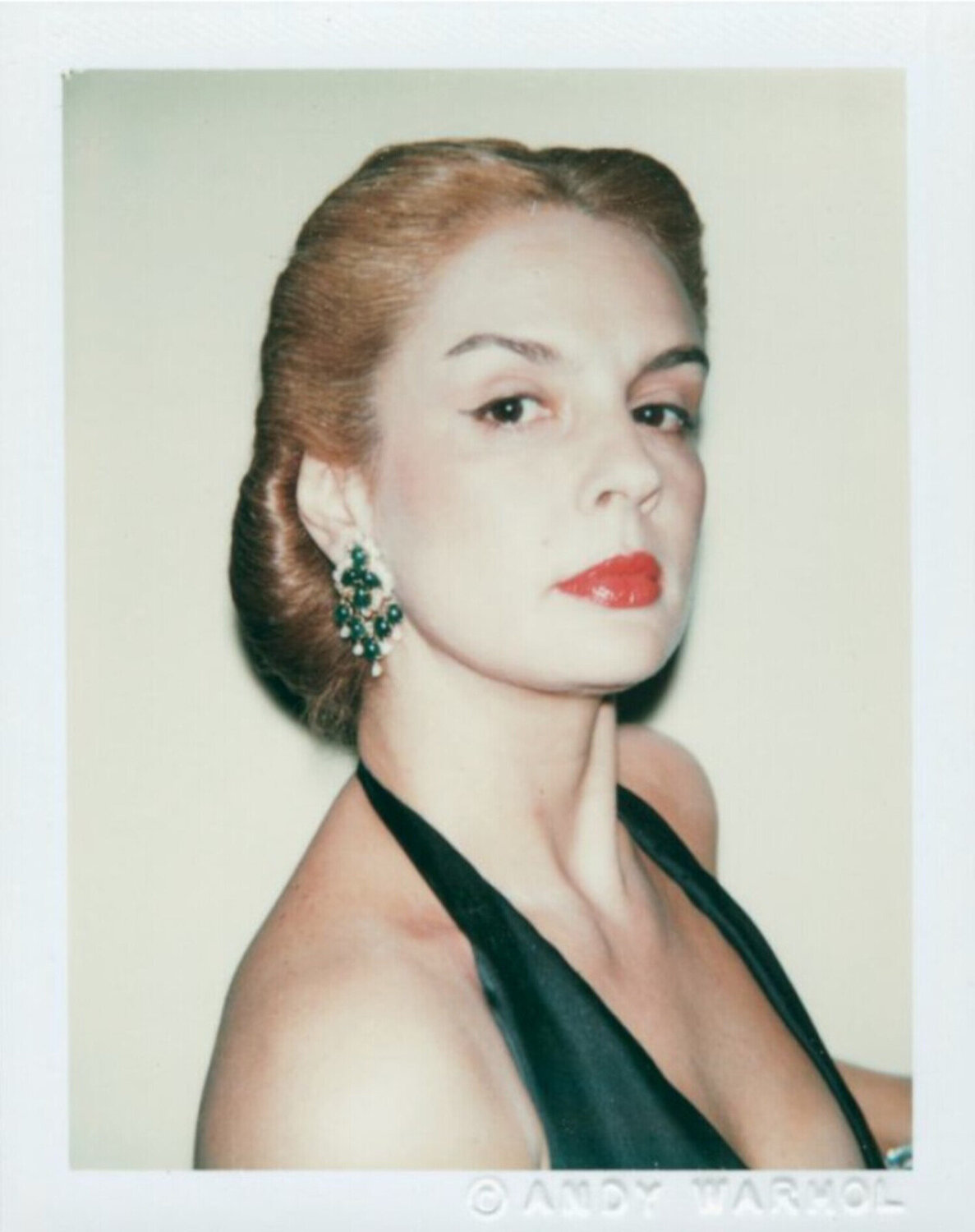 Carolina Herrera Andy Warhol Fotografia in vendita