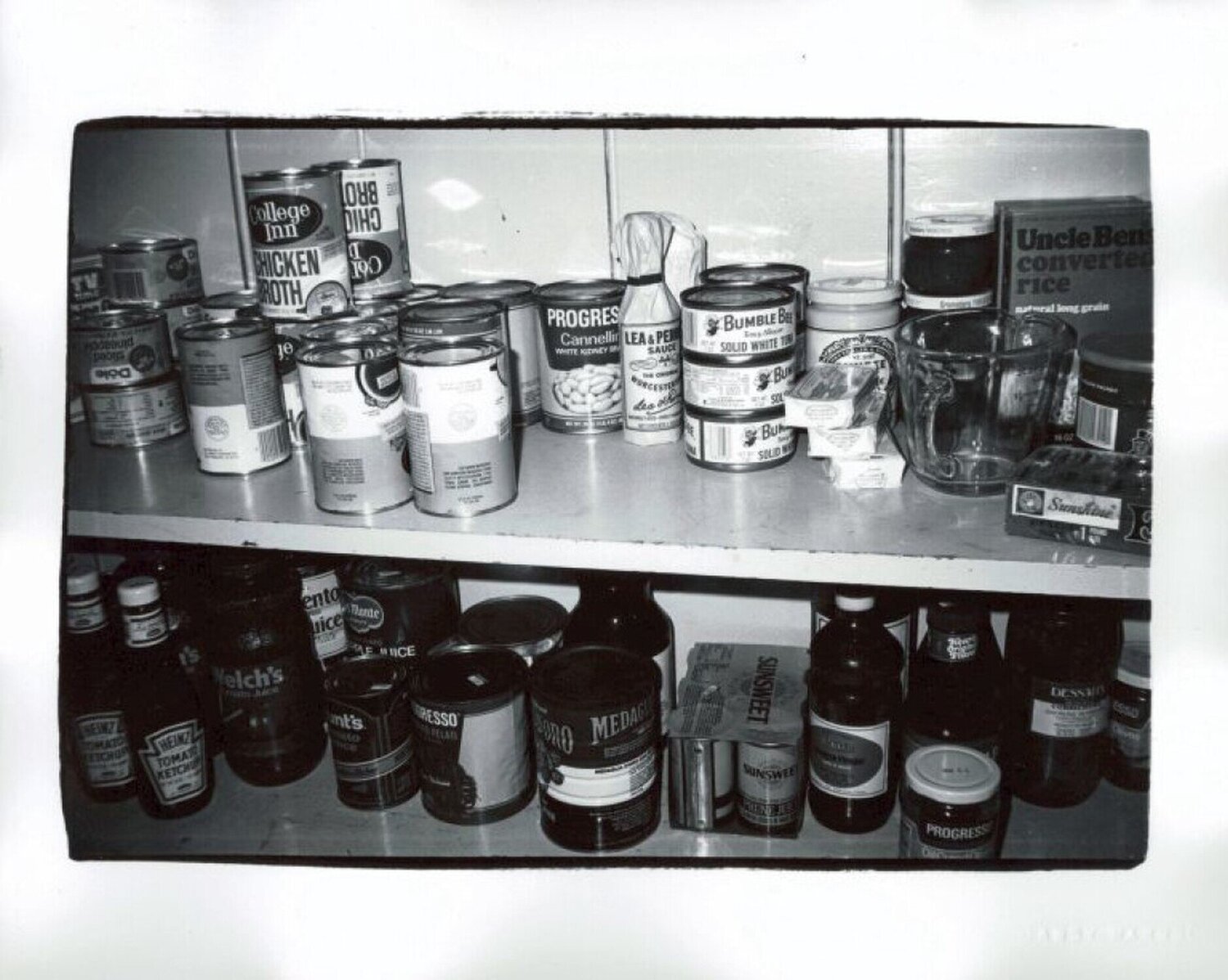 Pantry Shelf Andy Warhol Photography for sale