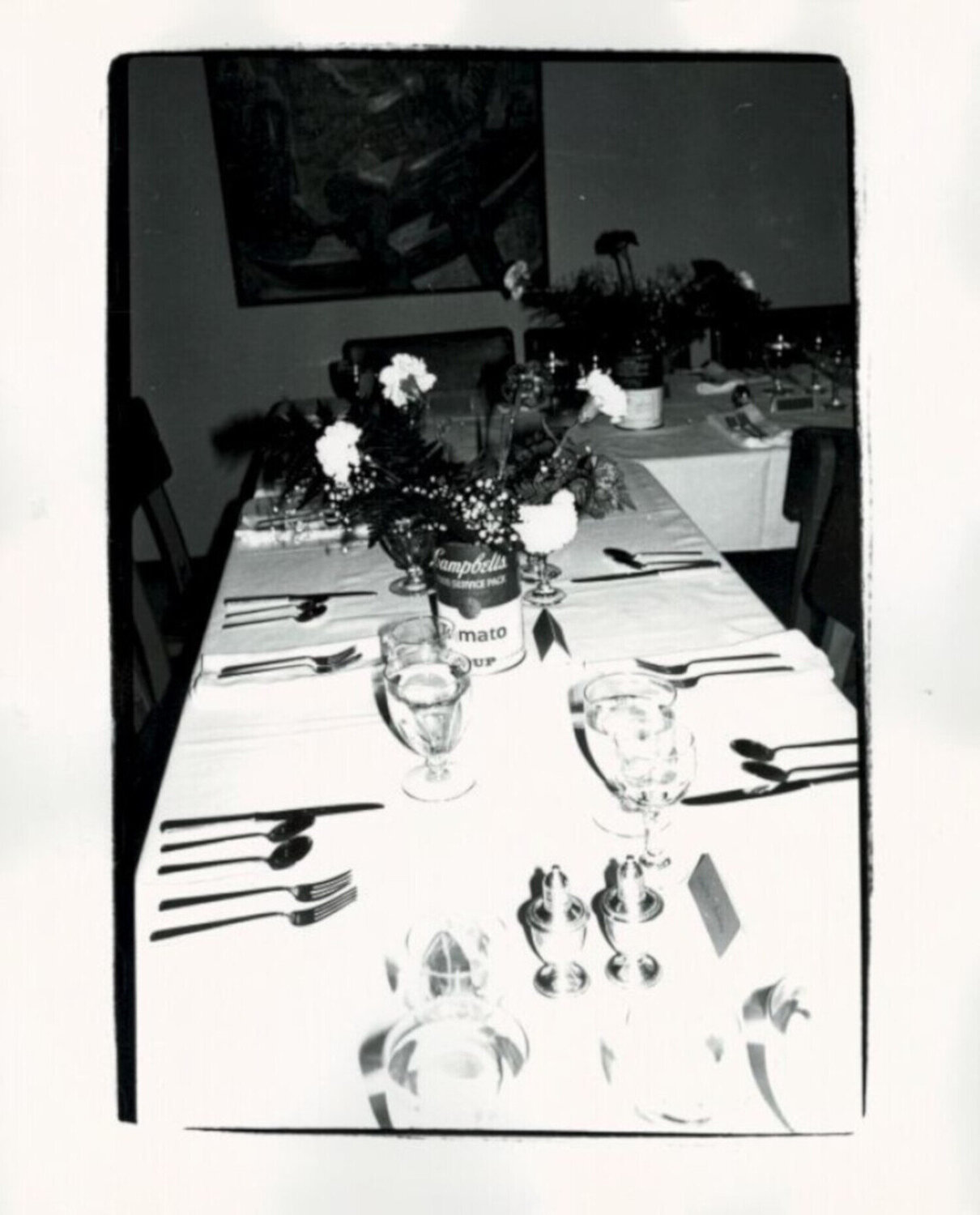 Table Setting Andy Warhol Fotografia in vendita