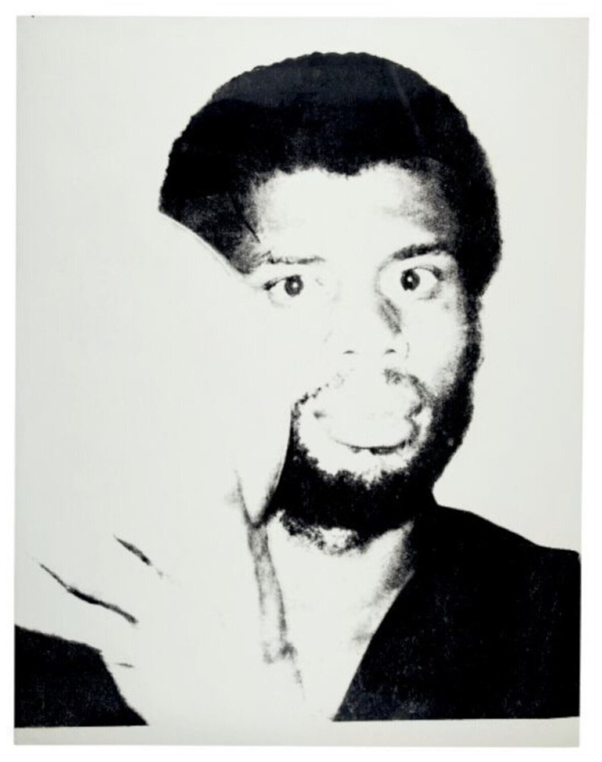 Kareem Abdul-Jabbar Andy Warhol Afdruk te koop