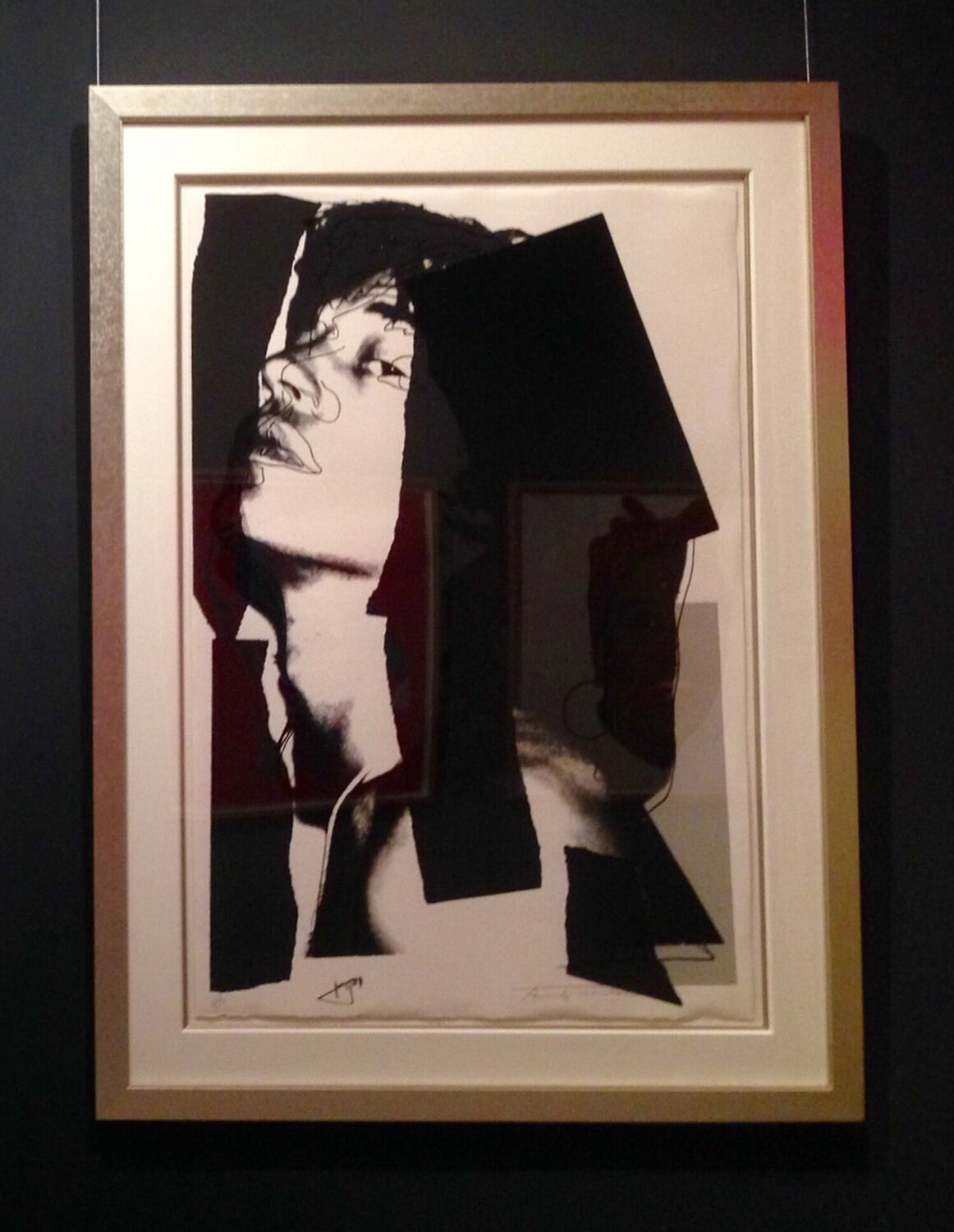 Mick Jagger (FSII.144) Andy Warhol Print for sale
