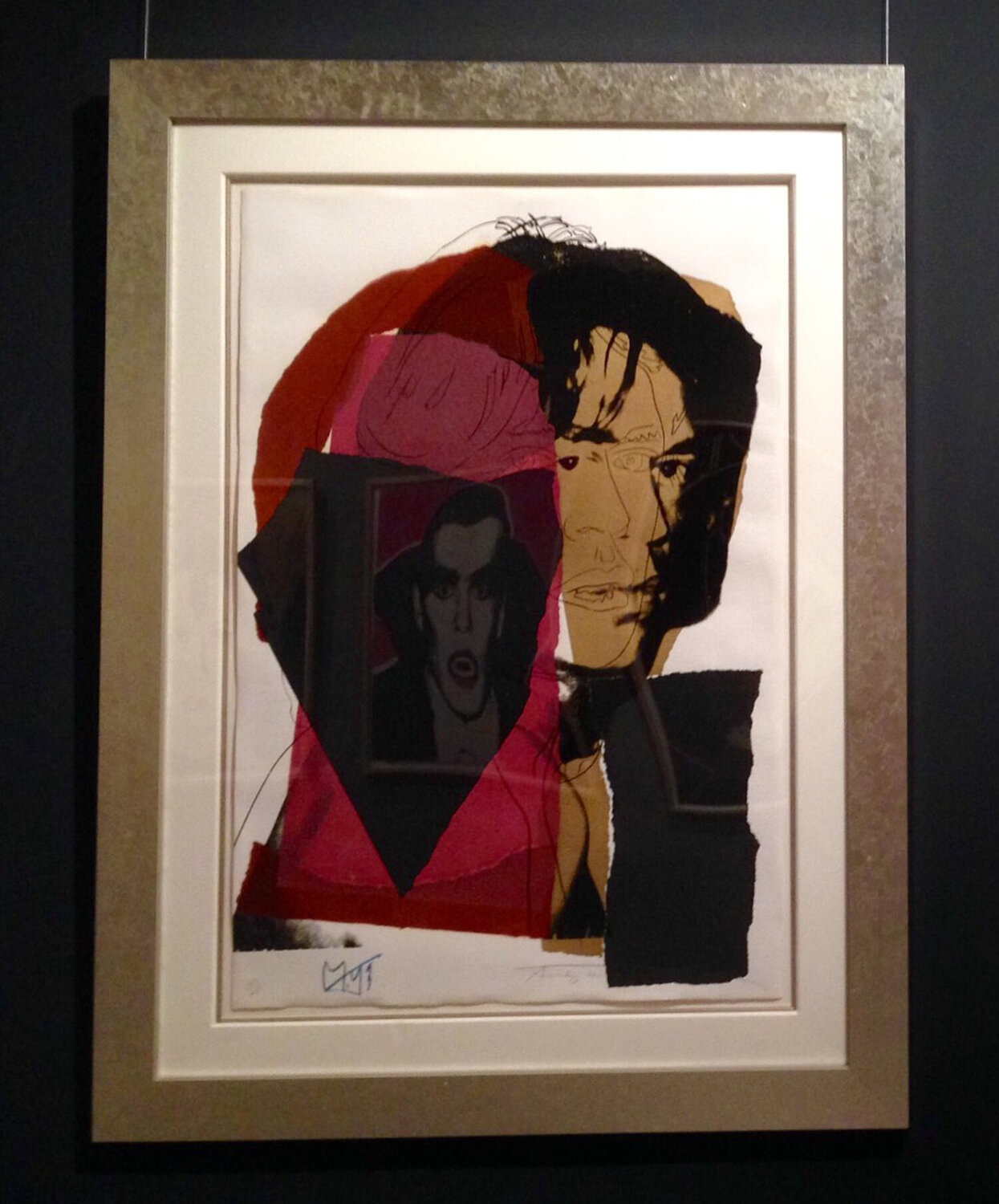 Mick Jagger (FSII.139) Andy Warhol Stampa in vendita