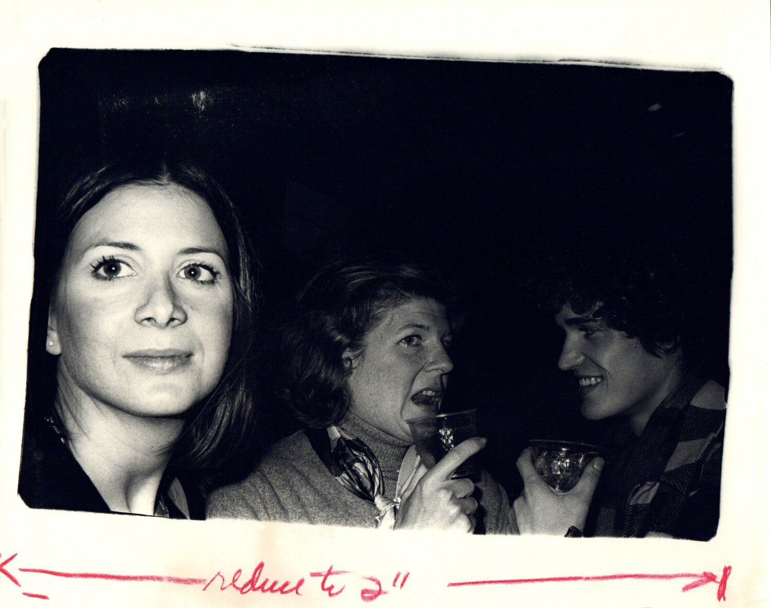Brigid Berlin with a Woman and a Man Andy Warhol Fotografie zu verkaufen