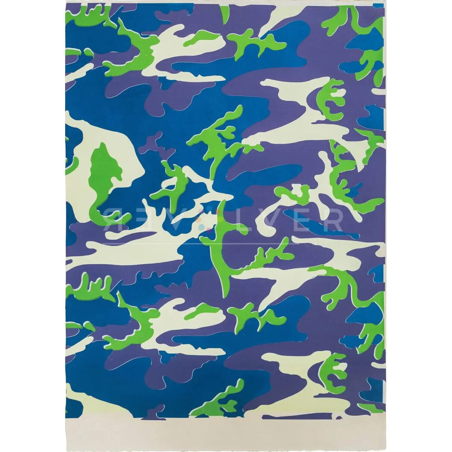 Camouflage Unique (AWF112.107) Andy Warhol Stampa in vendita