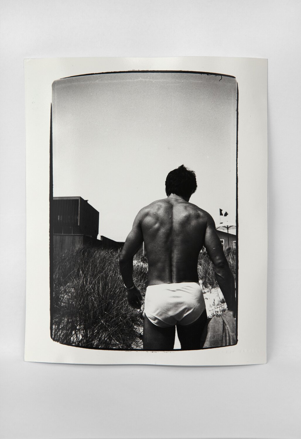 Man in Fire Island Andy Warhol Fotografia in vendita