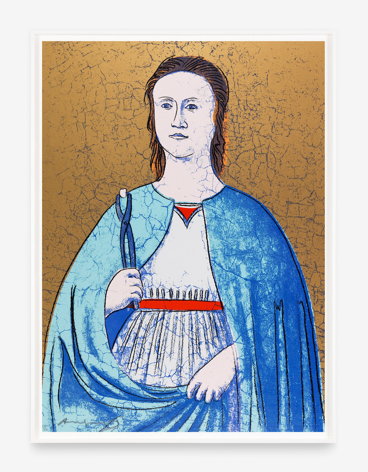 Saint Apollonia (F&S II. 332) Andy Warhol Stampa in vendita