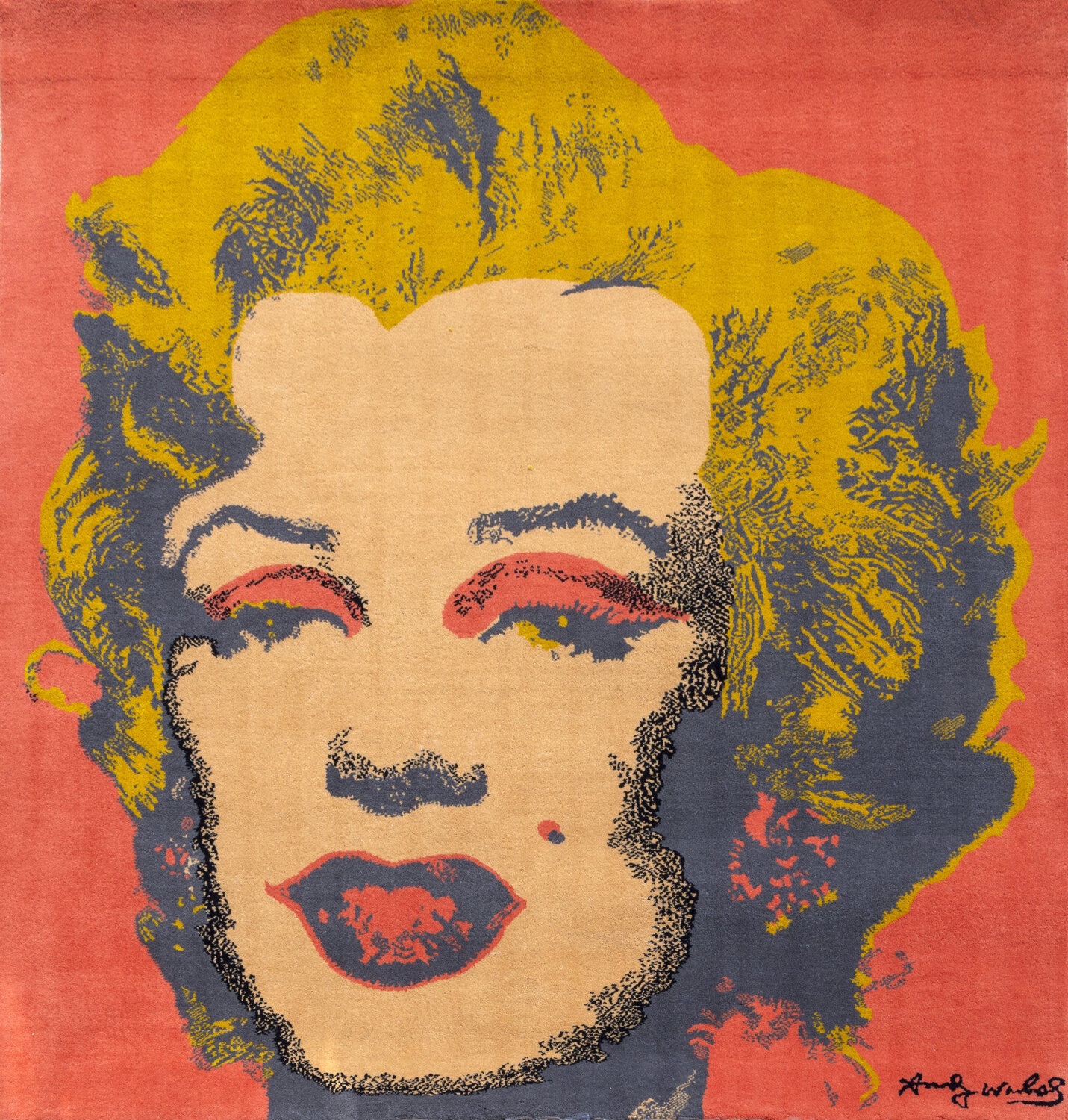 Marilyn Andy Warhol Textile for sale