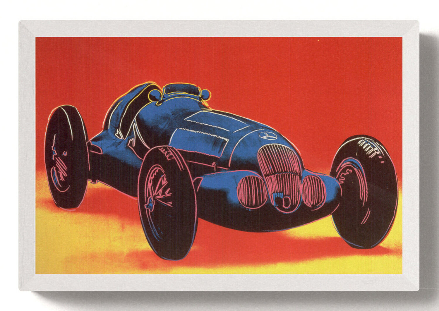 Mercedes-Benz Formel-Rennwagen W 125 Andy Warhol Druck zu verkaufen