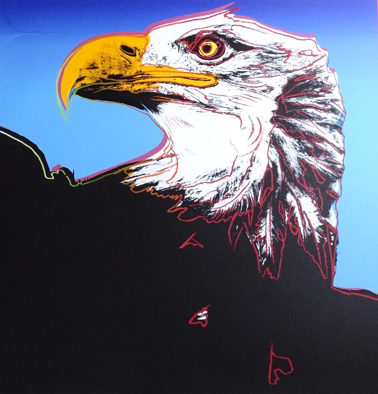 Bald Eagle, from Endangered Species (F. & S. 296) Andy Warhol Druck zu verkaufen