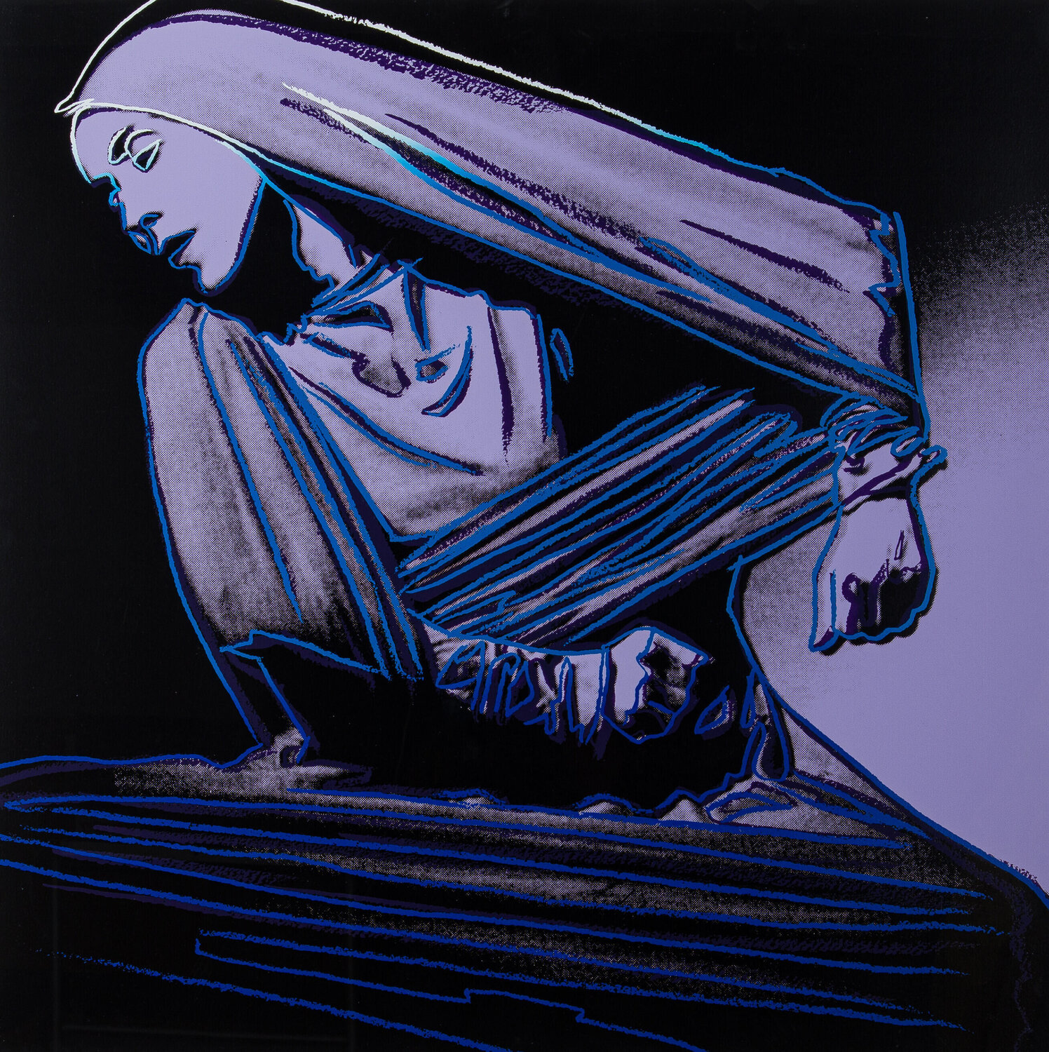 Martha Graham Lamentation Andy Warhol Afdruk te koop