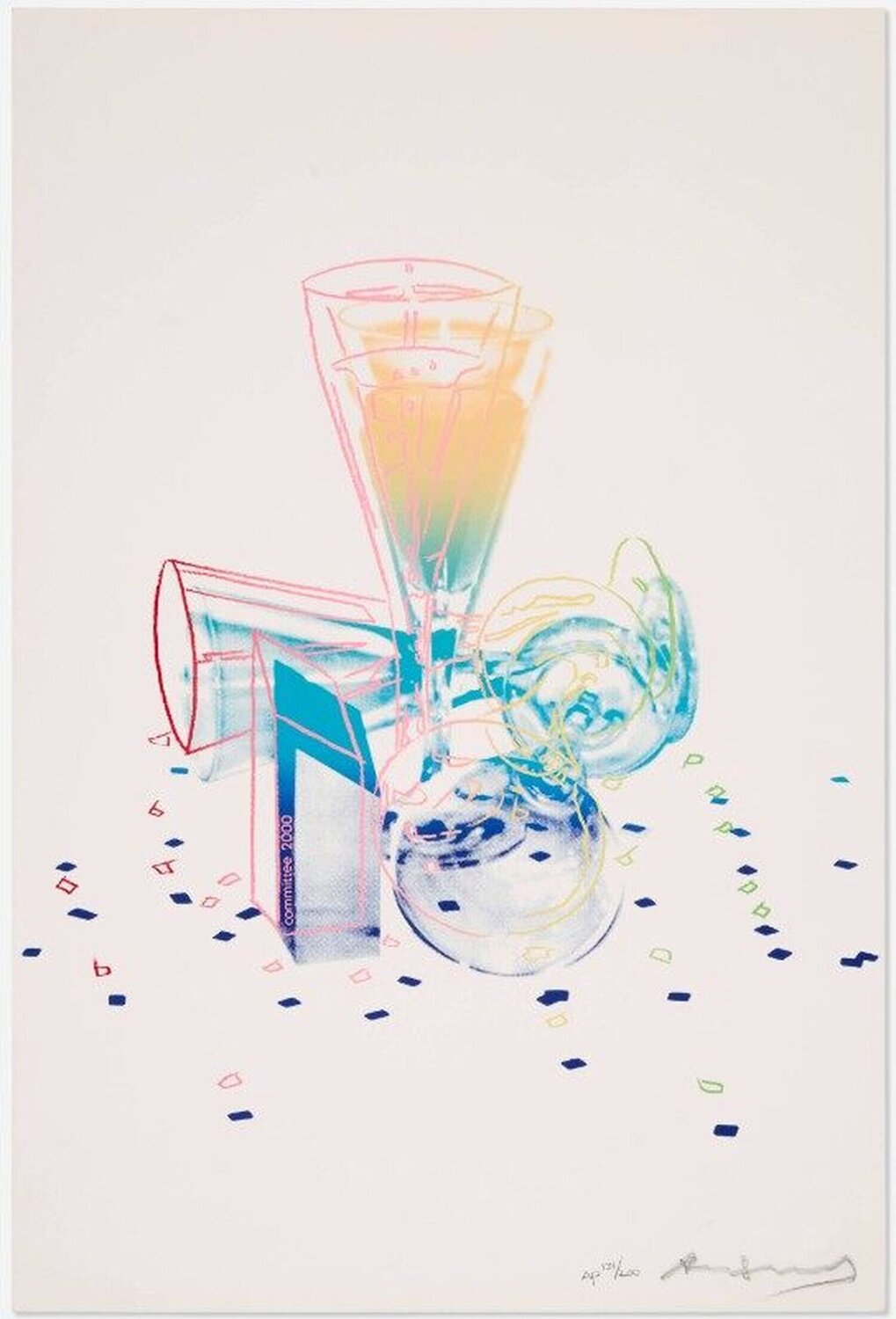 Committee 2000 Andy Warhol Afdruk te koop