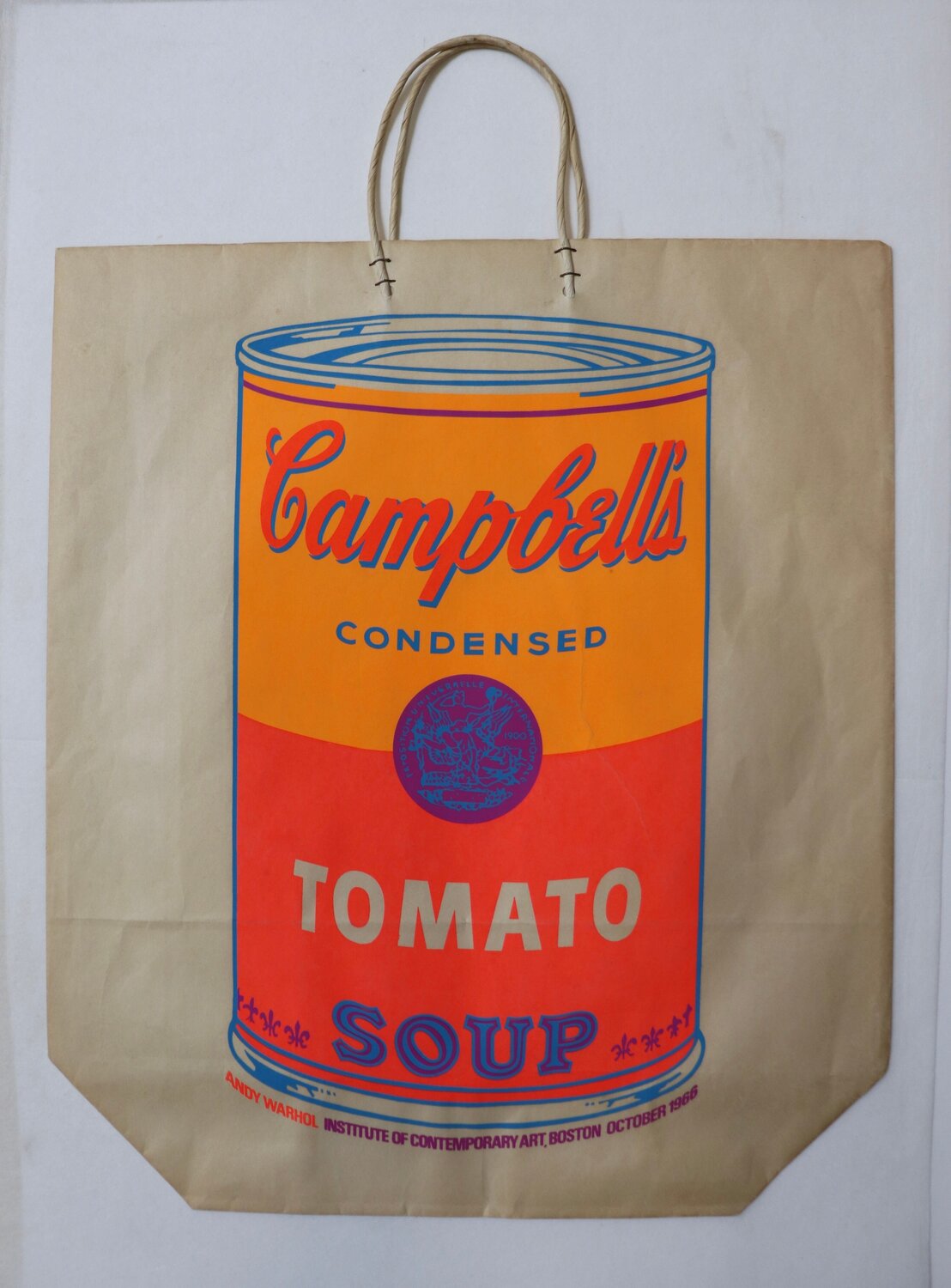 Campbell’s Soup Can on Shopping Bag F.S.II.4A Andy Warhol Druck zu verkaufen