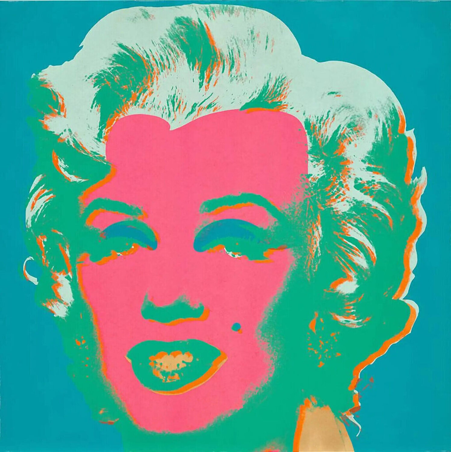 Marilyn F. S. 30 Andy Warhol Afdruk te koop