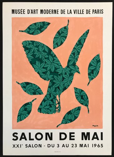 Salon de Mai (Musee d'Art Moderne de la Ville de Paris) by René Magritte, Print for Sale on Singulart
