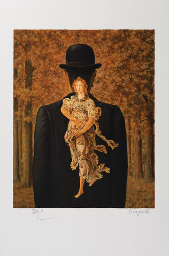 Le Bouquet tout fait by René Magritte, Print for Sale on Singulart