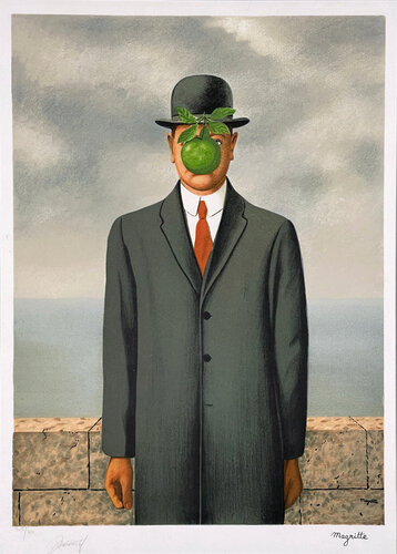 Rene Magritte、Le Geant、海外版超希少レゾネ、新品額付 Rene Magritte、TOUS LES JOURS、海外版超希少レゾネ - メルカリ
