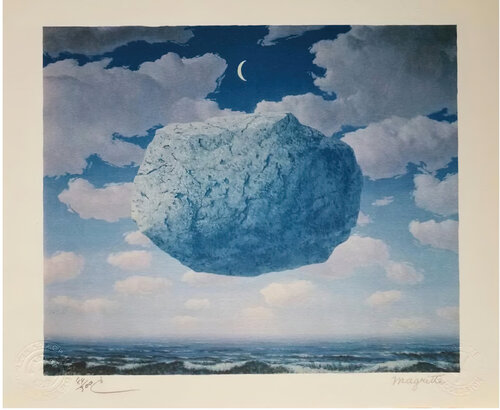 LA FLECHE DE ZENON by René Magritte, Print for Sale on Singulart