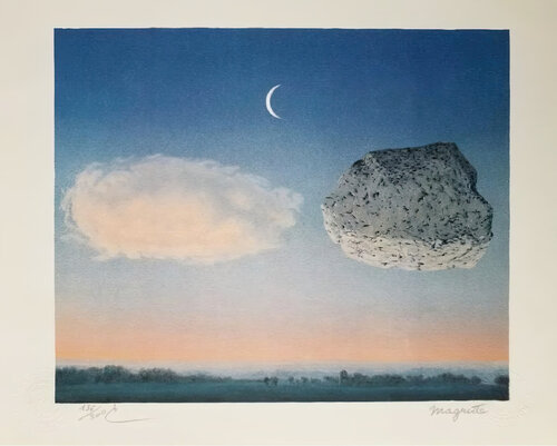 ルネ・マグリット【LES POIDS ET LES MESURES】 René Magritte - Les Valeurs Personnelles, 1952 身の回り品
