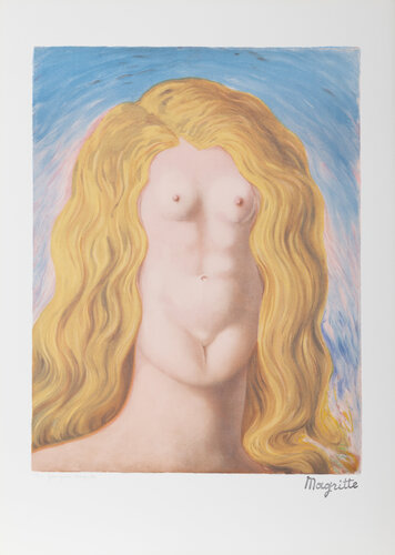 Le Viol by René Magritte, Print for Sale on Singulart