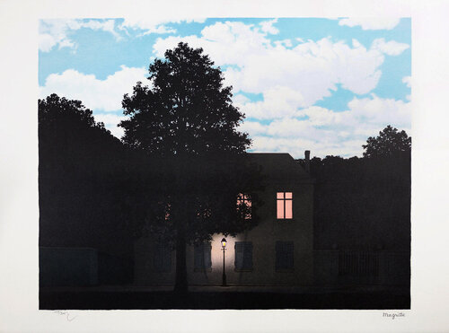 The Empire of Light by René Magritte, Print for Sale on Singulart