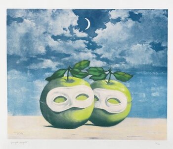 ルネ・マグリット【LES POIDS ET LES MESURES】 La Seize Septembre (Septiembre Dieciseis) 1957 - Magritte