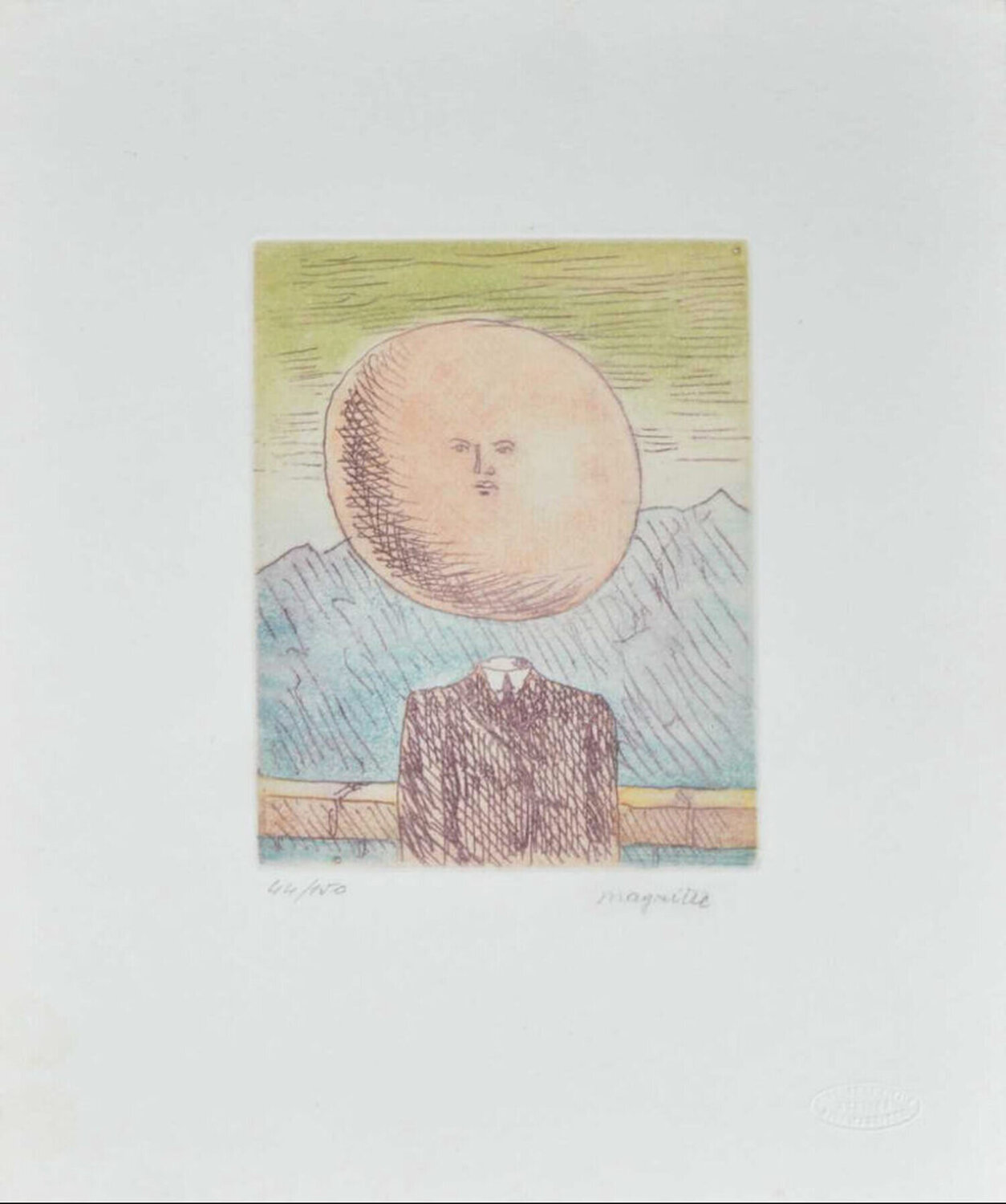L'Art de Vivre René Magritte Stampa in vendita